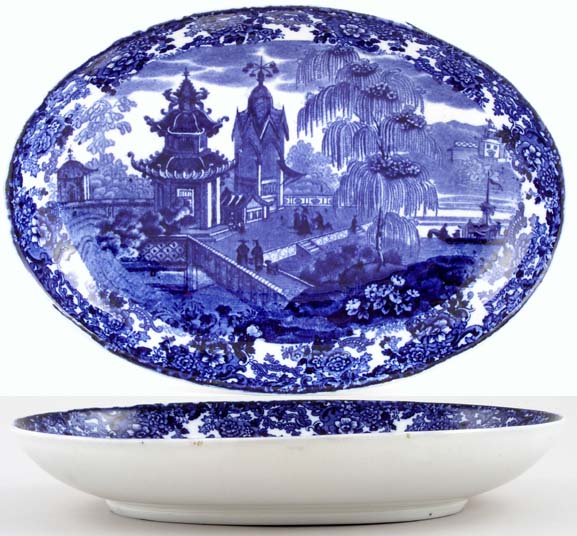 Dish oval c1914